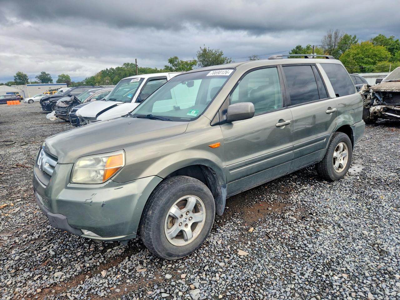 2007 HONDA PILOT EXL | 2HKYF18537H502649 | UPCARS