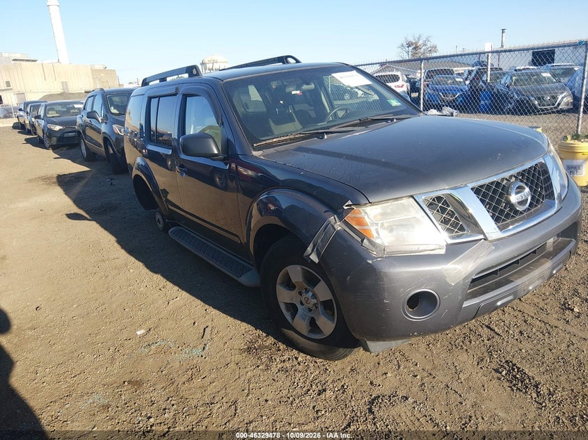 2012 NISSAN PATHFINDER S | 5N1AR1NB8CC628087 | UPCARS