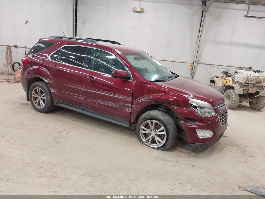 2016 CHEVROLET EQUINOX LT | 2GNFLFE33G6205070 | UPCARS