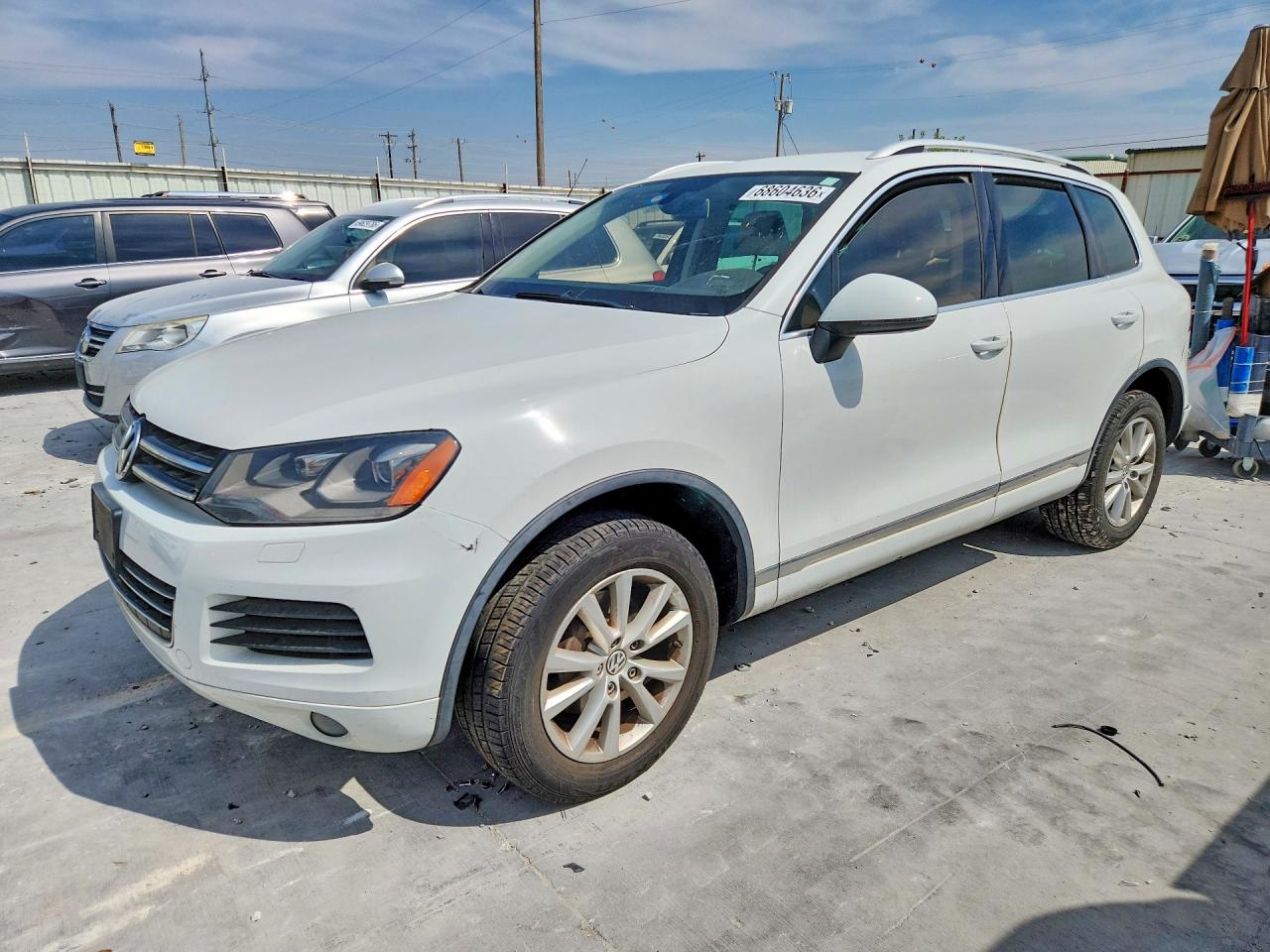 2014 VOLKSWAGEN TOUAREG V6 | WVGEF9BP1ED002693 | UPCARS