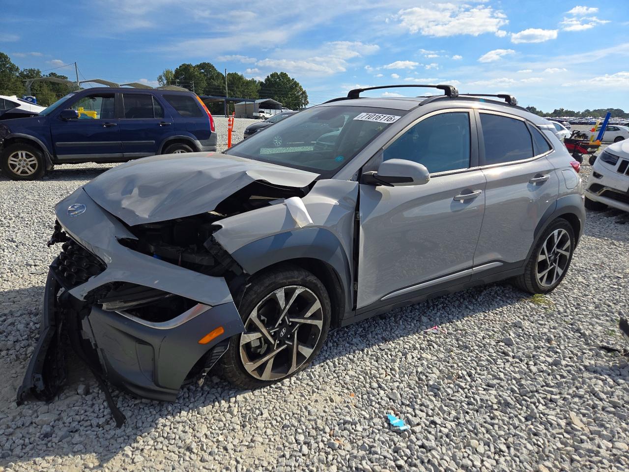 2022 HYUNDAI KONA LIMITED | KM8K53A33NU775232 | UPCARS