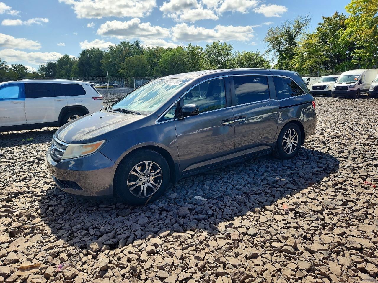 2012 HONDA ODYSSEY EXL | 5FNRL5H66CB037841 | UPCARS