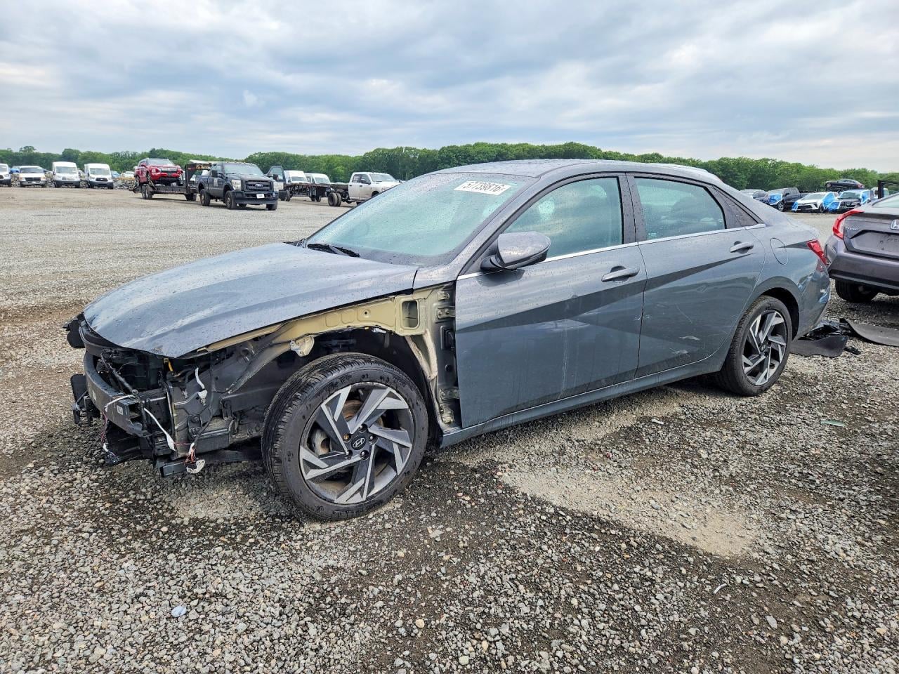 2024 HYUNDAI ELANTRA LIMITED | KMHLP4DG7RU739505 | UPCARS