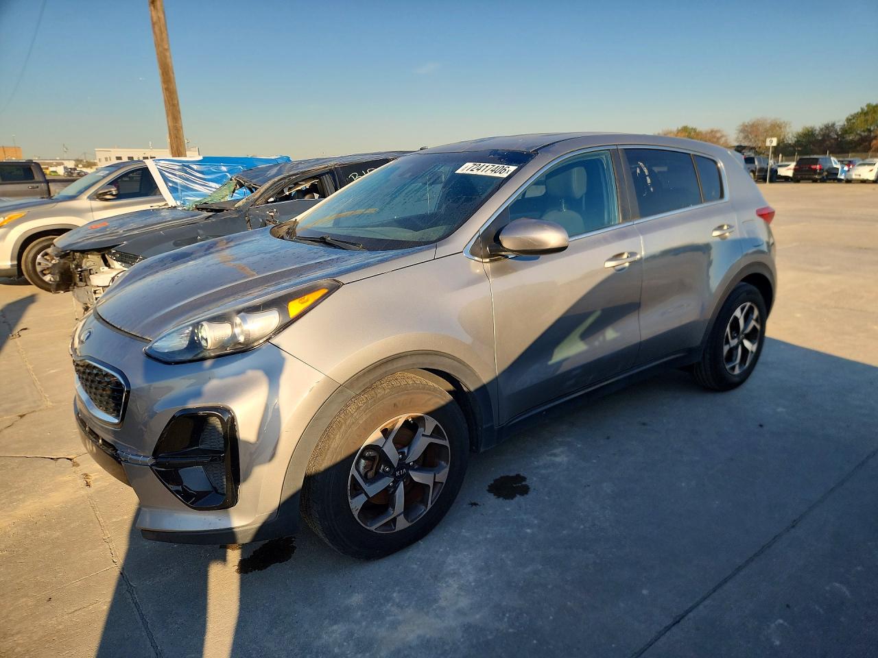 2021 KIA SPORTAGE LX | KNDPM3AC6M7939552 | UPCARS