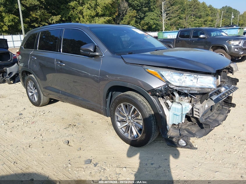 2018 TOYOTA HIGHLANDER XLE | 5TDKZRFH6JS549152 | UPCARS