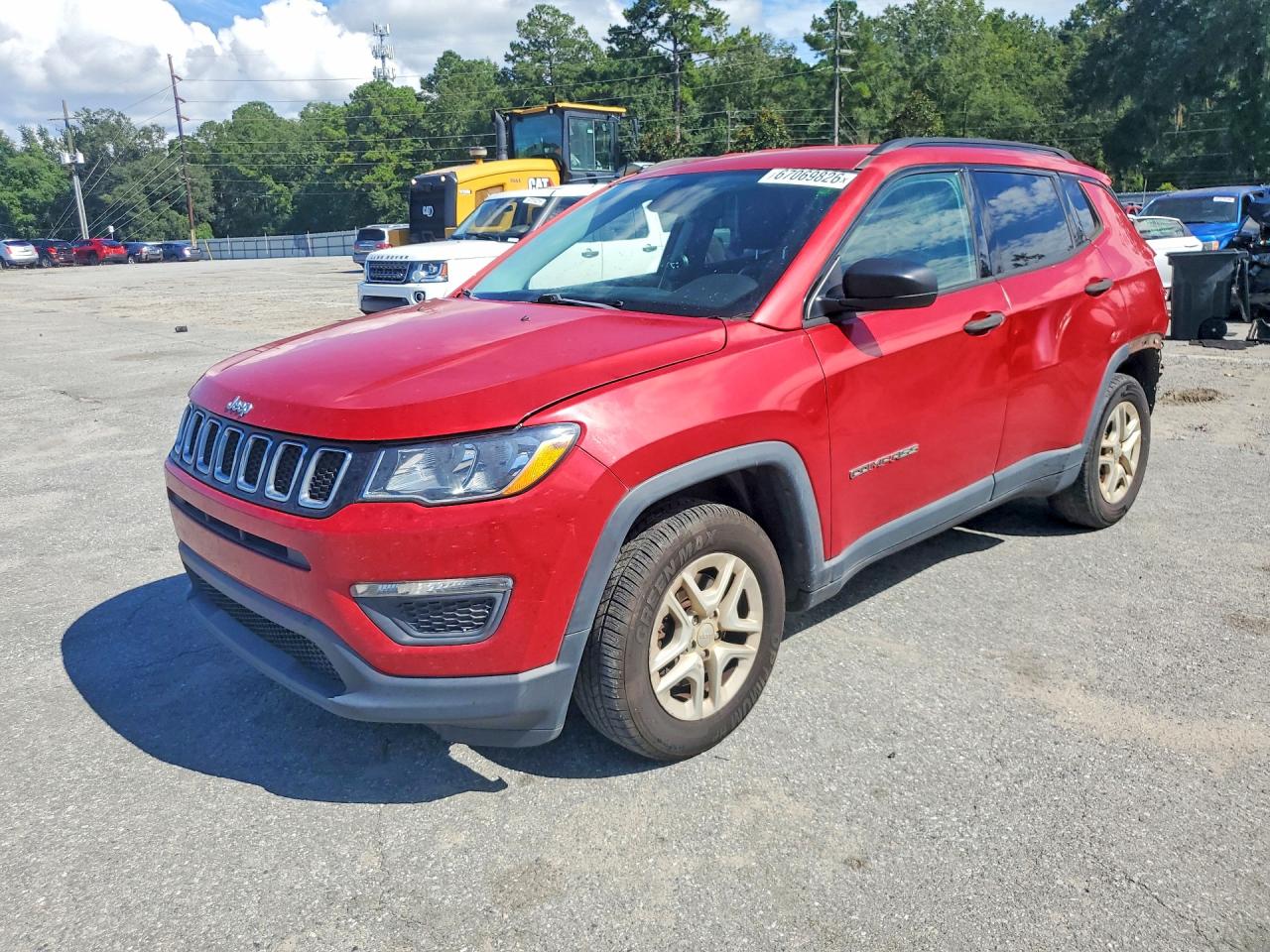 2018 JEEP COMPAS SPORT | 3C4NJCAB7JT122539 | UPCARS