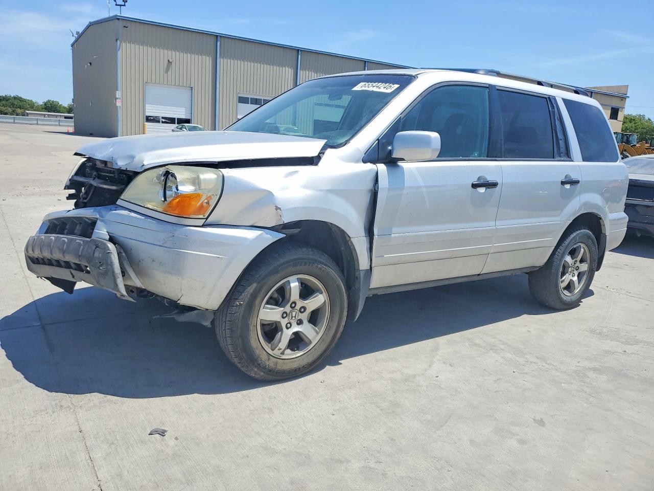 2005 HONDA PILOT EXL | 5FNYF18605B034240 | UPCARS