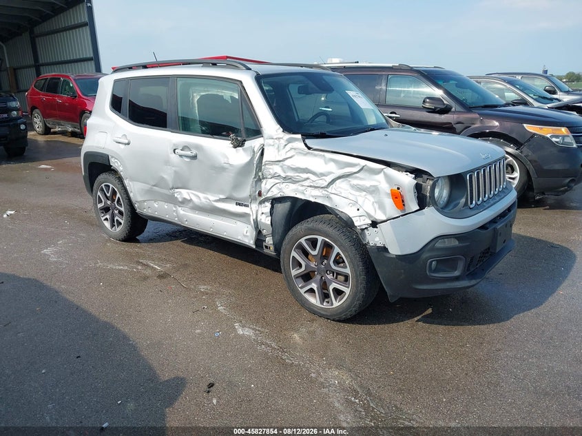 2016 JEEP RENEGADE LATITUDE | ZACCJBBT8GPD49201 | UPCARS