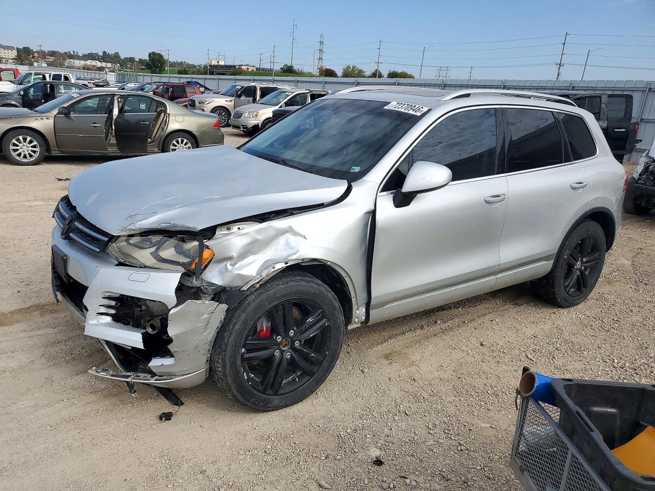 2012 VOLKSWAGEN TOUAREG V6 TDI | WVGEK9BP1CD008566 | UPCARS
