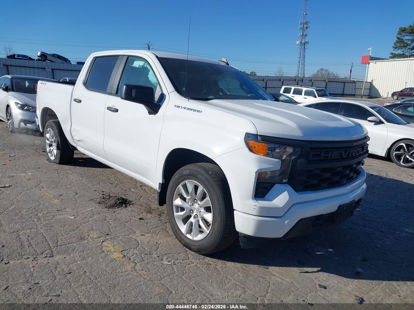 2024 CHEVROLET SILVERADO 1500 4WD  SHORT BED CUSTOM | 3GCPDBEK1RG122545 | UPCARS