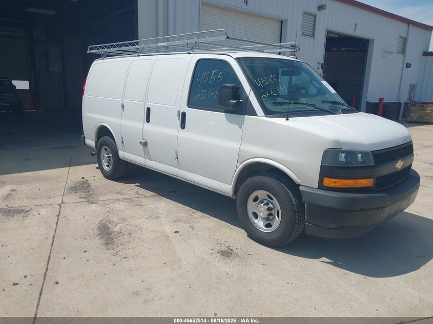 2020 CHEVROLET EXPRESS CARGO RWD 2500 REGULAR WHEELBASE WT | 1GCWGAFP8L1238449 | UPCARS