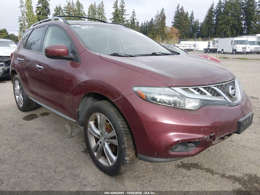 2011 NISSAN MURANO LE | JN8AZ1MW9BW158856 | UPCARS