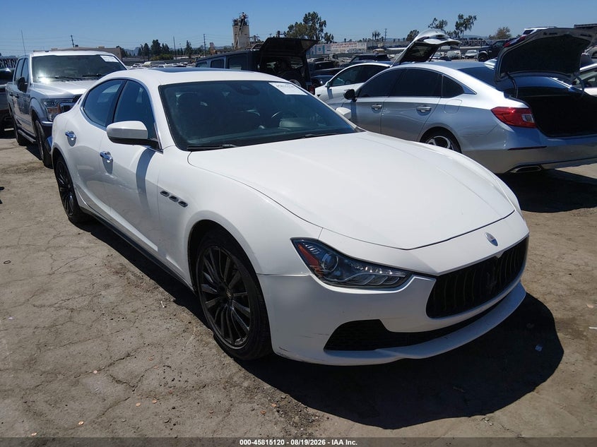 2017 MASERATI GHIBLI S | ZAM57RSA5H1242733 | UPCARS