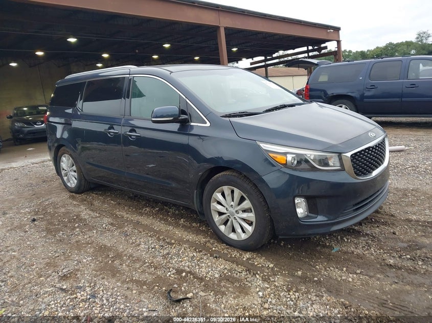 2016 KIA SEDONA EX | KNDMC5C13G6180284 | UPCARS