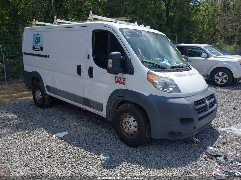 2017 RAM PROMASTER 1500 LOW ROOF 136 WB | 3C6TRVAG2HE551343 | UPCARS