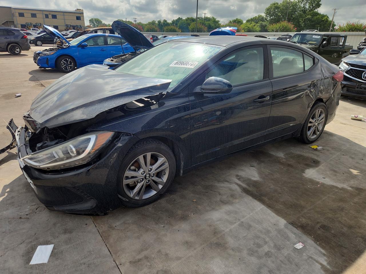 2017 HYUNDAI ELANTRA SE | KMHD84LF6HU061502 | UPCARS
