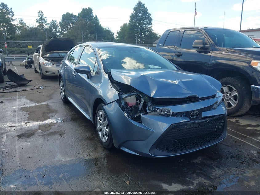 2022 TOYOTA COROLLA LE | JTDEPMAE7NJ225200 | UPCARS