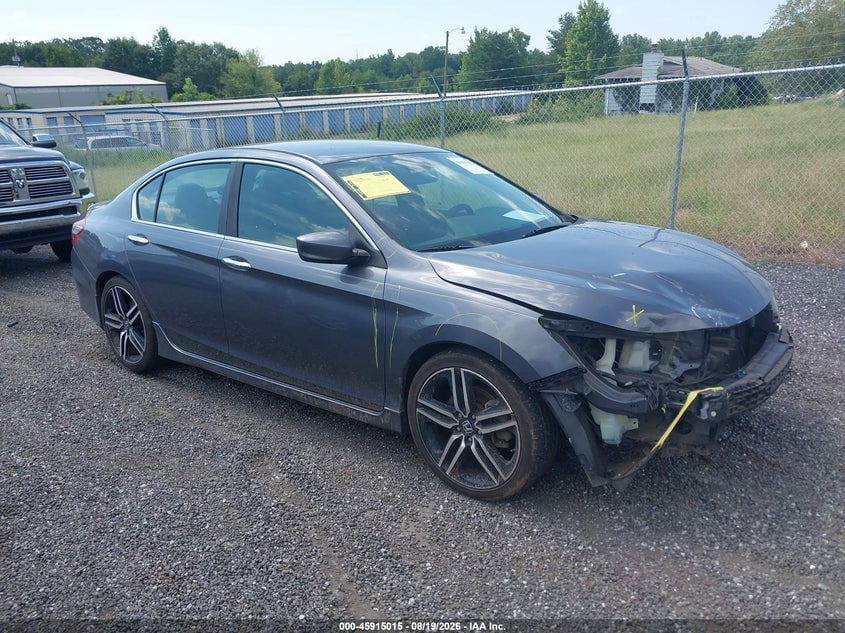 2017 HONDA ACCORD SPORT SE | 1HGCR2E19HA284283 | UPCARS