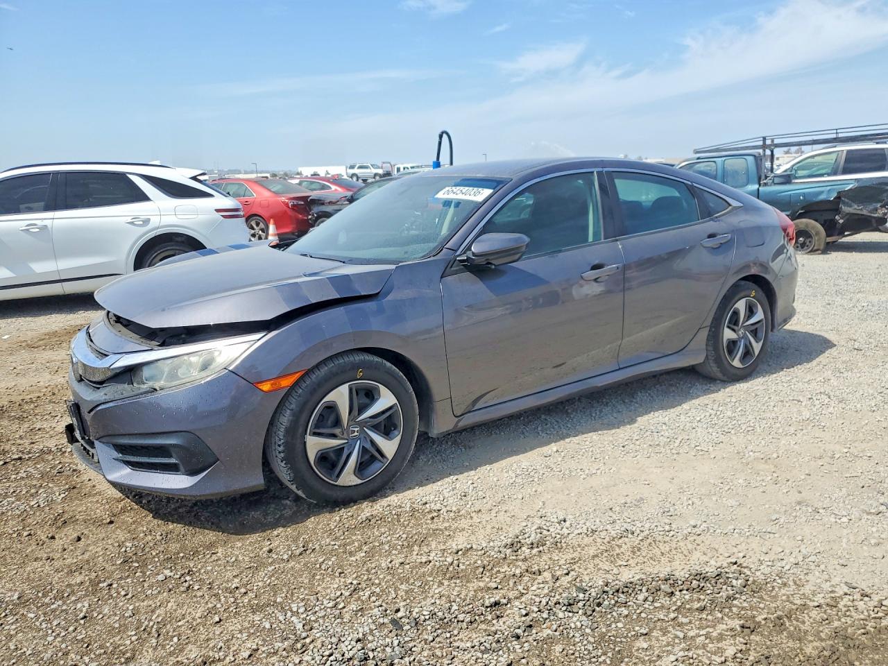 2016 HONDA CIVIC LX | 2HGFC2F59GH549901 | UPCARS