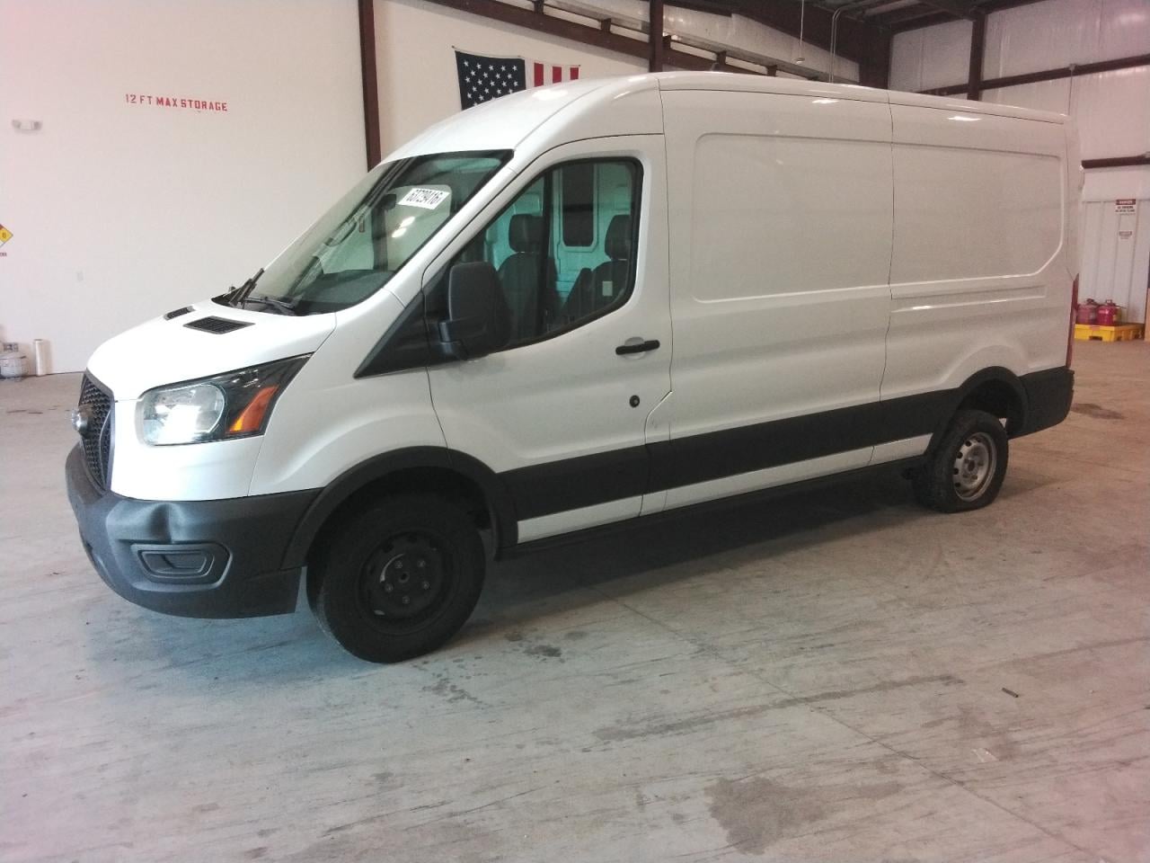 2023 FORD TRANSIT DELIVERY VAN | 1FTBR1C8XPKB03026 | UPCARS