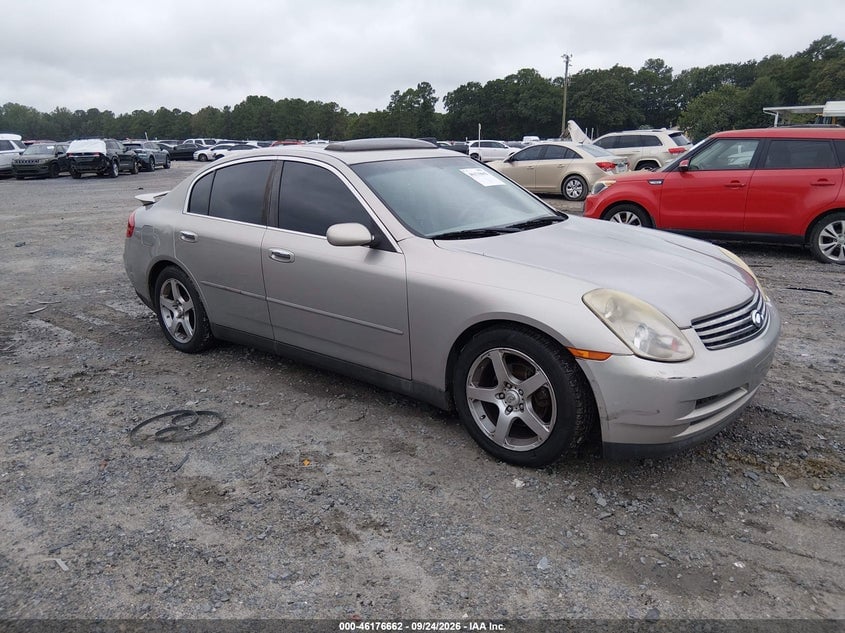 2003 INFINITI G35 LUXURY LEATHER | JNKCV51E43M020429 | UPCARS