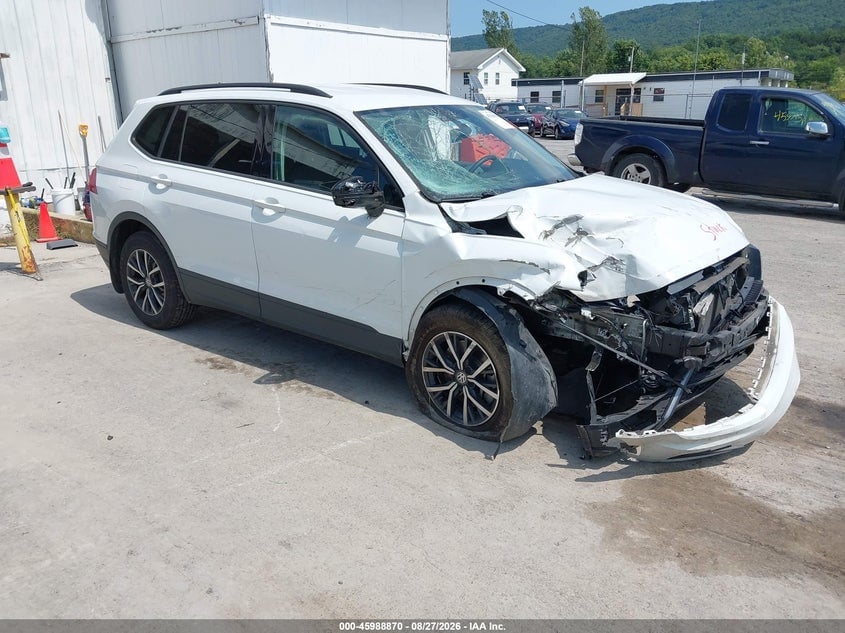 2021 VOLKSWAGEN TIGUAN 2.0T S | 3VV0B7AX8MM014991 | UPCARS