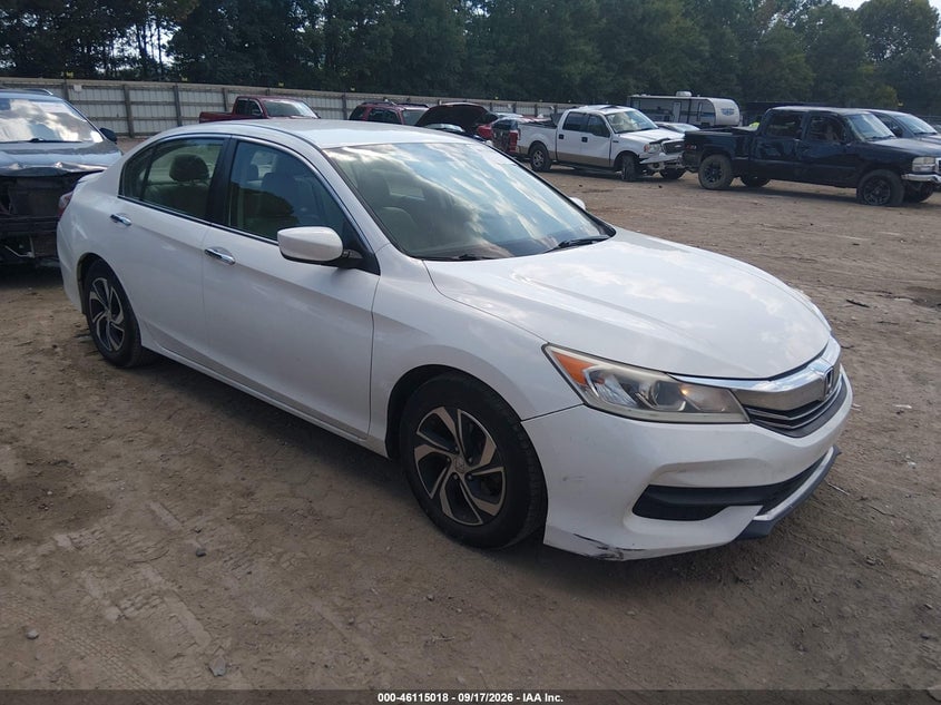 2016 HONDA ACCORD LX | 1HGCR2F30GA226464 | UPCARS