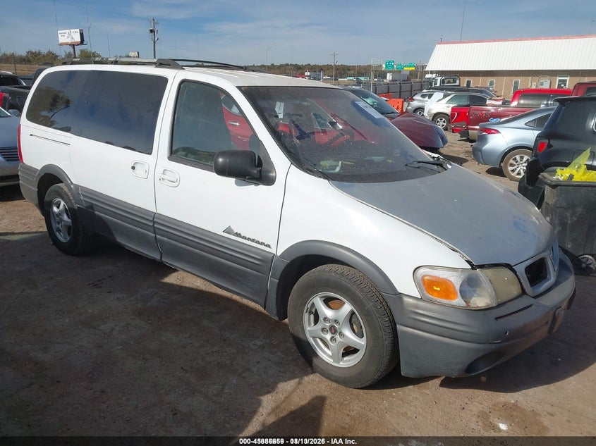 2001 PONTIAC MONTANA M16 W/1SD PKG. | 1GMDX03E11D184097 | UPCARS