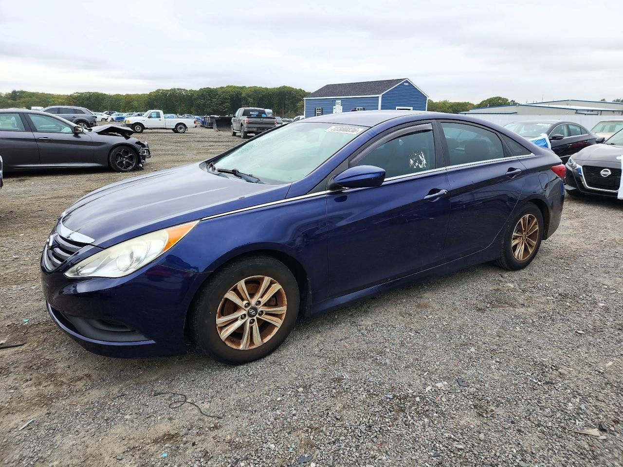 2014 HYUNDAI SONATA GLS | 5NPEB4AC9EH859811 | UPCARS