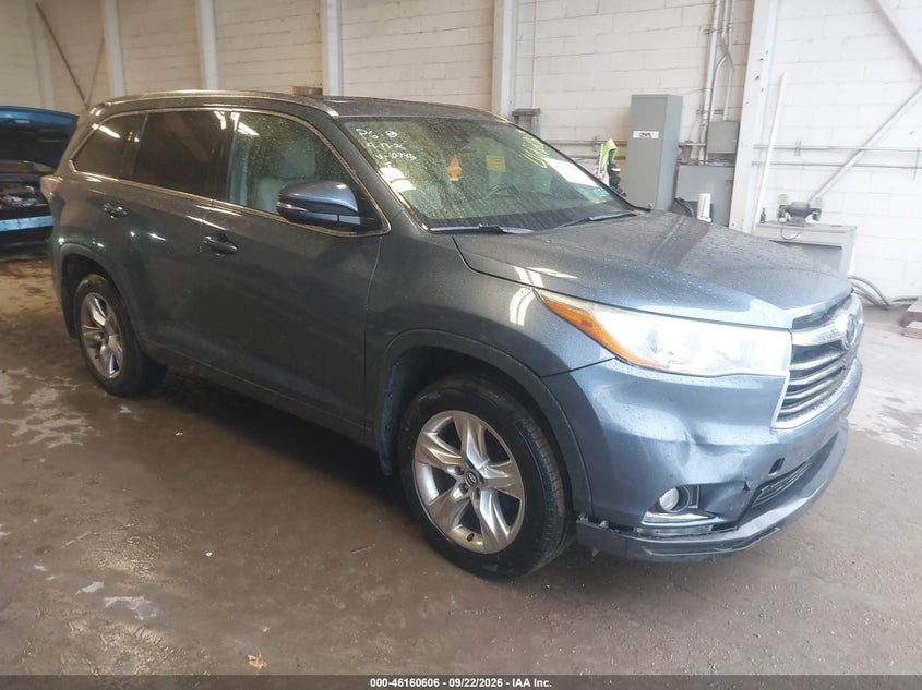 2016 TOYOTA HIGHLANDER LIMITED PLATINUM V6 | 5TDDKRFH6GS330746 | UPCARS
