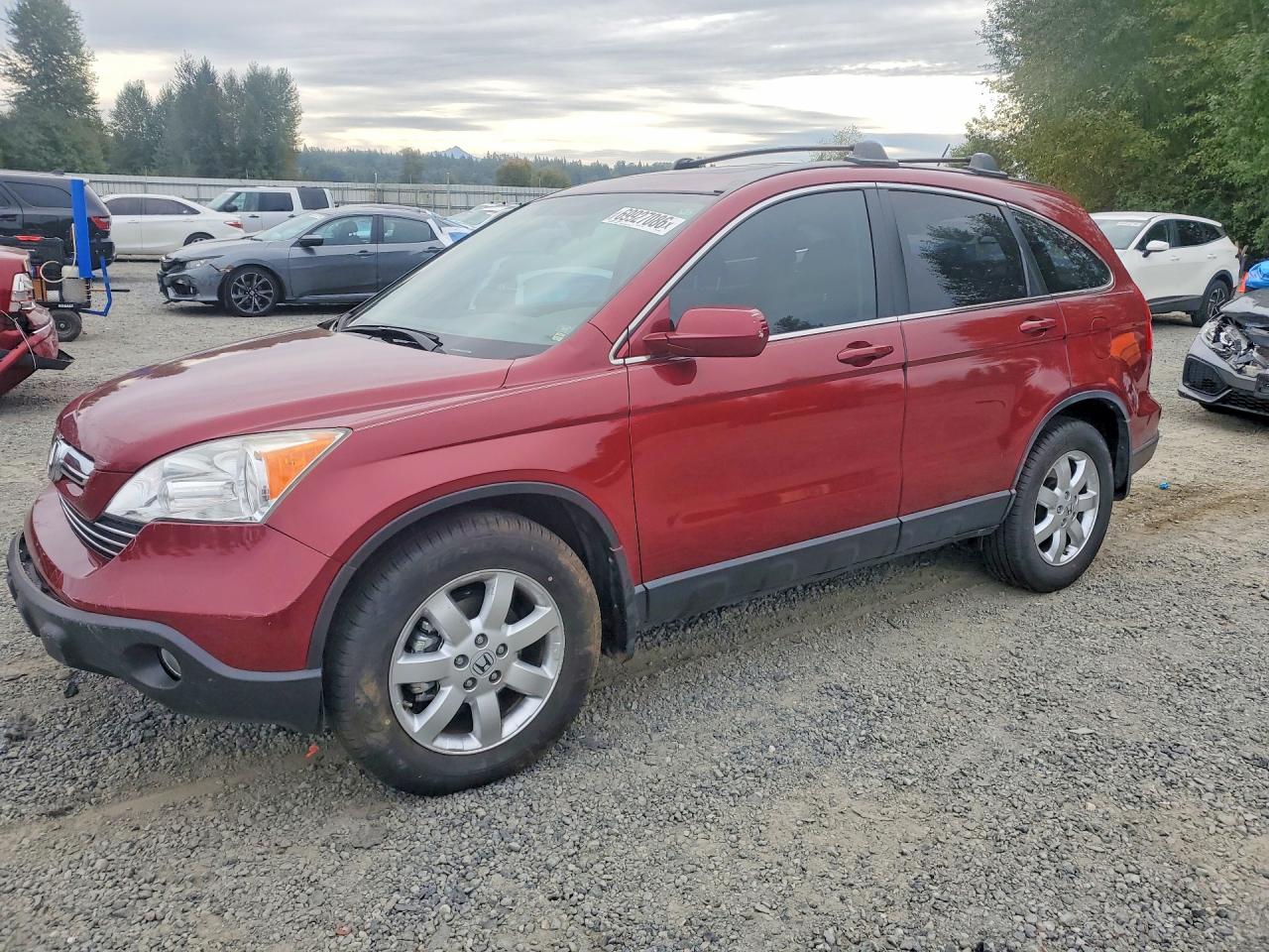 2007 HONDA CRV EXL | JHLRE48747C014089 | UPCARS