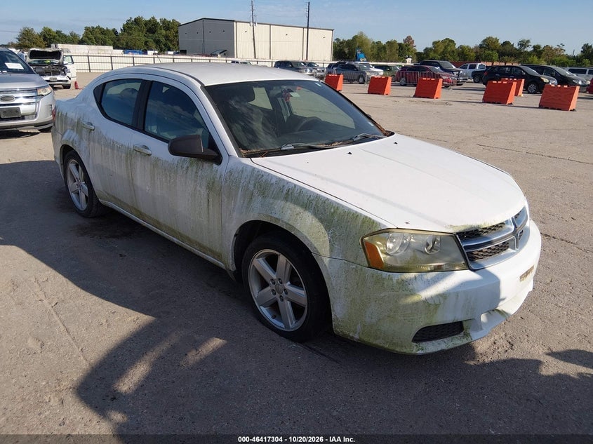 2013 DODGE AVENGER SE | 1C3CDZAB5DN664975 | UPCARS