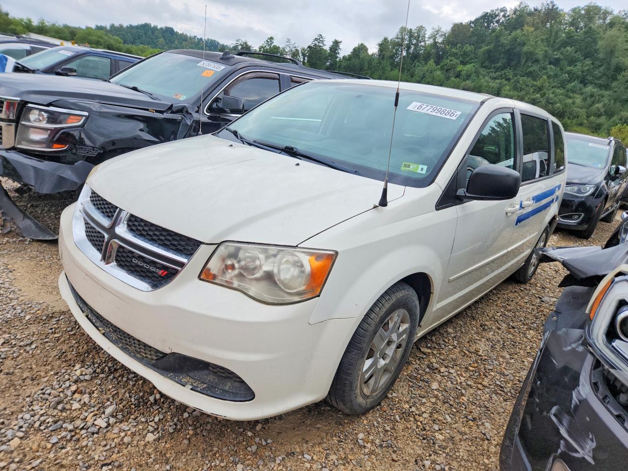 2012 DODGE CARAVAN SE | 2C4RDGBG2CR366745 | UPCARS