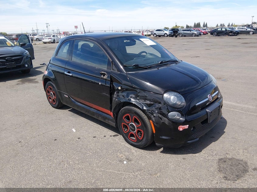 2017 FIAT 500E BATTERY ELECTRIC | 3C3CFFGE6HT586237 | UPCARS