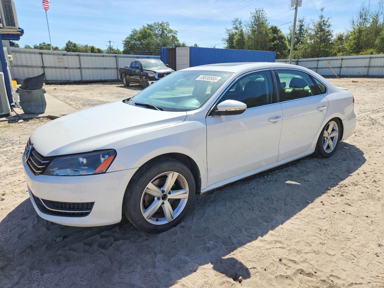 2012 VOLKSWAGEN PASSAT SE | 1VWBP7A37CC053882 | UPCARS
