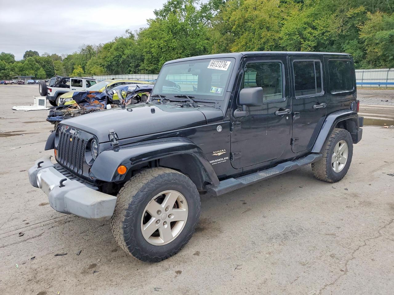 2012 JEEP WRANGLER SAHARA | 1C4HJWEG8CL275000 | UPCARS