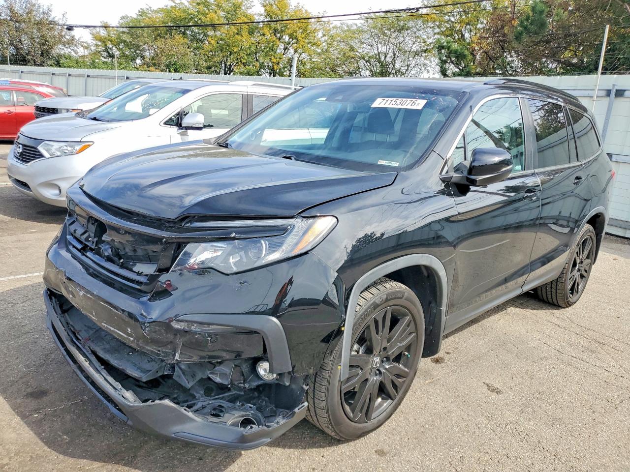2022 HONDA PILOT SE | 5FNYF6H20NB014094 | UPCARS