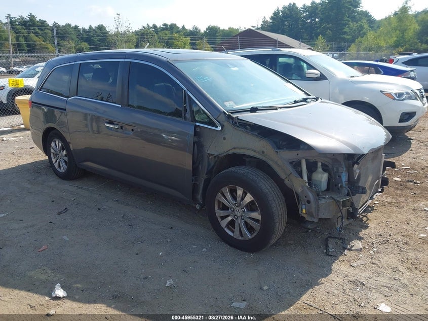 2014 HONDA ODYSSEY EX-L | 5FNRL5H60EB004823 | UPCARS