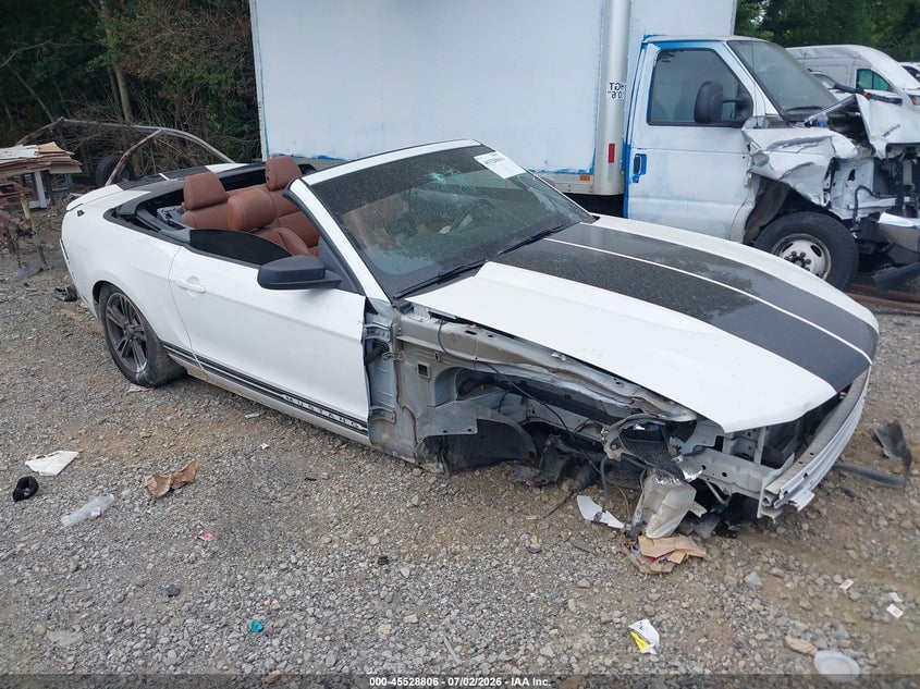 2012 FORD MUSTANG V6/V6 PREMIUM | 1ZVBP8EMXC5287219 | UPCARS