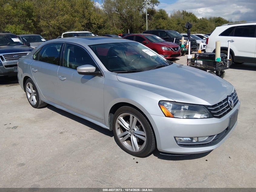 2013 VOLKSWAGEN PASSAT 2.0L TDI SEL PREMIUM | 1VWCN7A33DC108808 | UPCARS