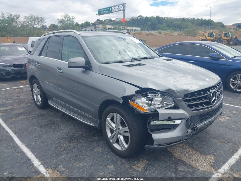 2014 MERCEDES-BENZ ML 350 4MATIC | 4JGDA5HB1EA328588 | UPCARS