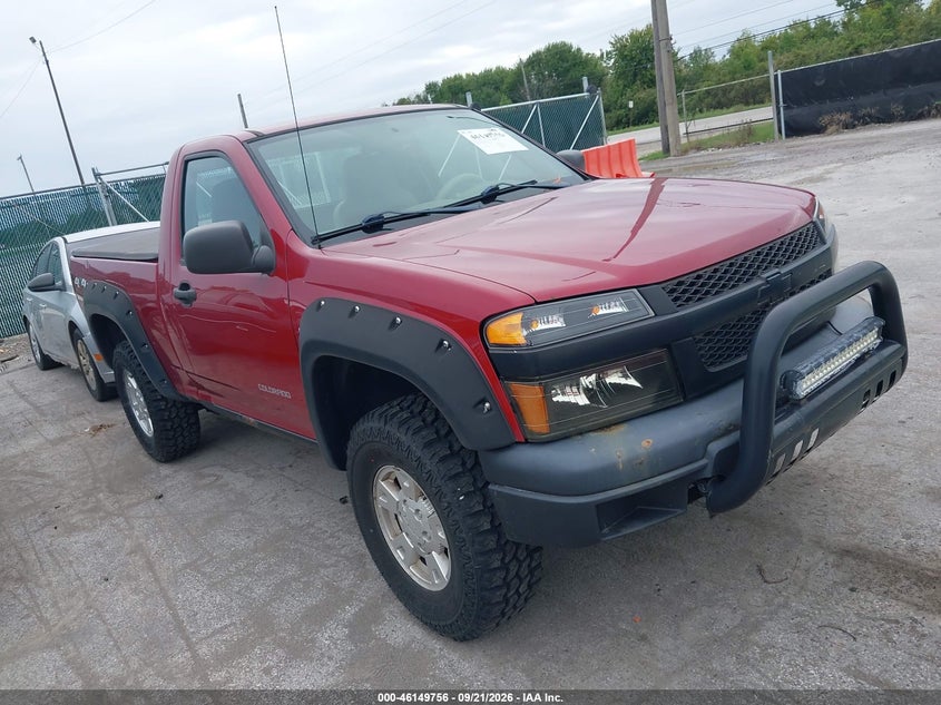 2005 CHEVROLET COLORADO | 1GCDT146558121211 | UPCARS