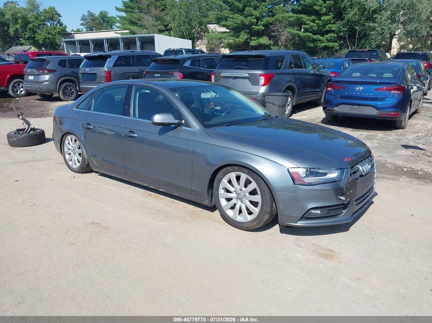 2013 AUDI A4 2.0T PREMIUM | WAUDFAFL3DN042255 | UPCARS