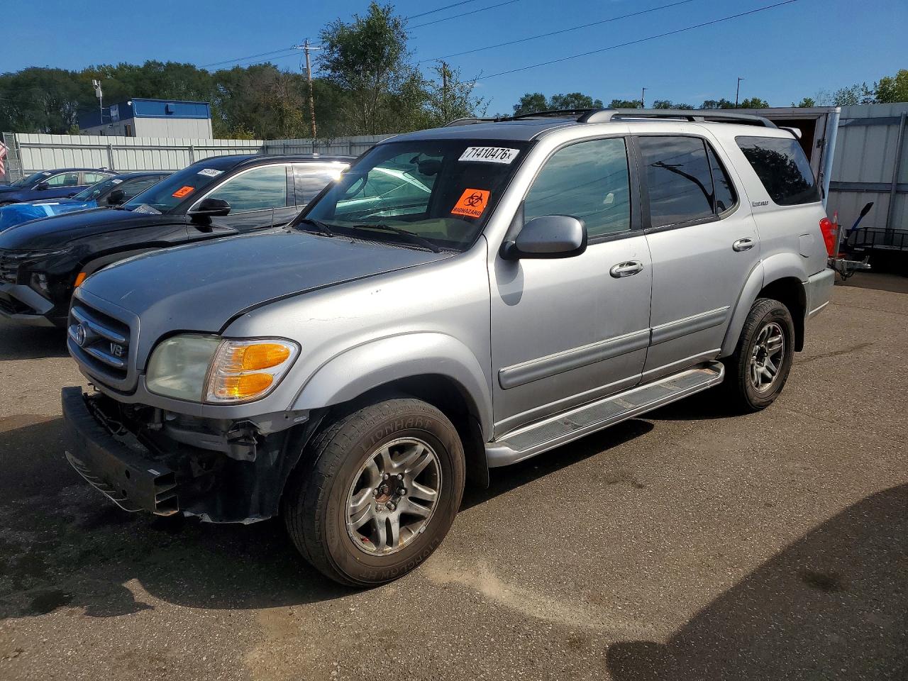 2003 TOYOTA SEQUOIA LIMITED | 5TDBT48A43S183232 | UPCARS