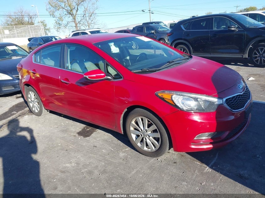 2014 KIA FORT EX | KNAFX4A82E5118804 | UPCARS