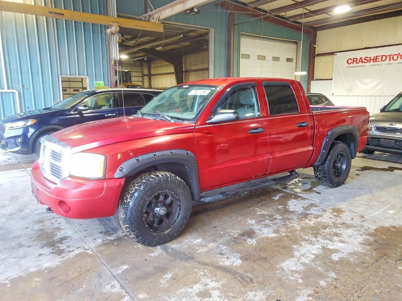 2007 DODGE DAKOTA QUAD SLT | 1D7HW48P47S244619 | UPCARS