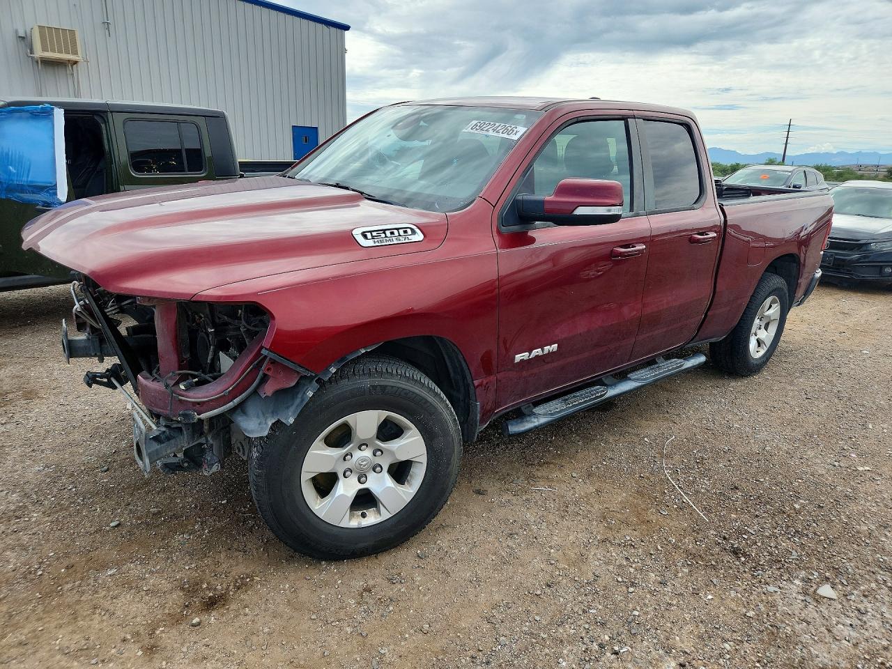 2019 RAM 1500 BIG HORN/LONE STAR | 1C6RREBTXKN519524 | UPCARS