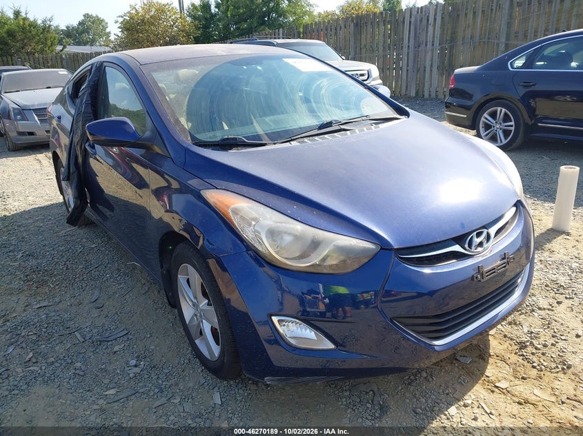 2013 HYUNDAI ELANTRA GLS | KMHDH4AE9DU523538 | UPCARS