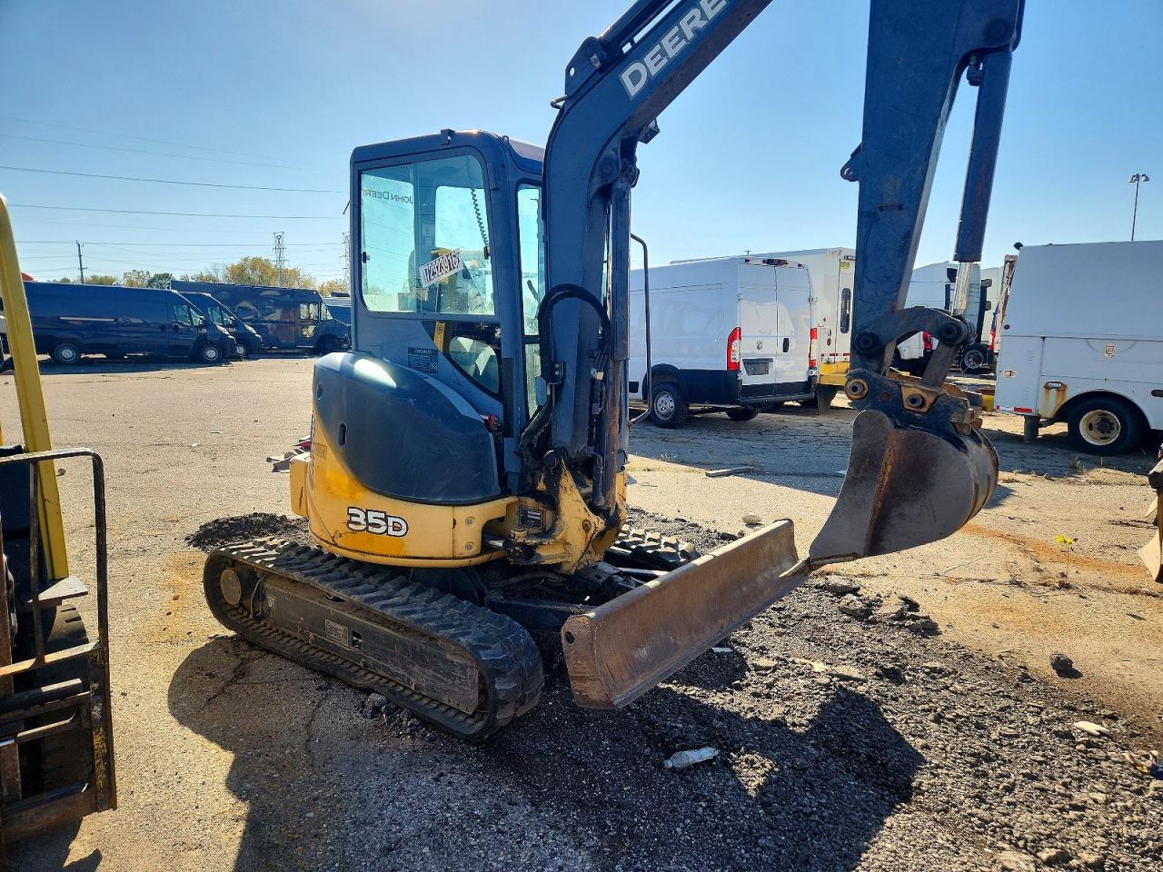 2013 JOHN DEERE 35D MIN EX 35D MINI EXCAVATOR | 1FF035DXJCG269668 | UPCARS