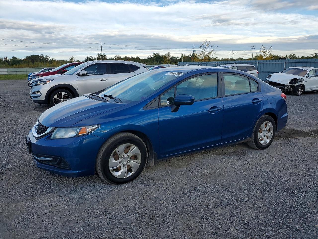 2014 HONDA CIVIC LX | 2HGFB2F42EH032351 | UPCARS